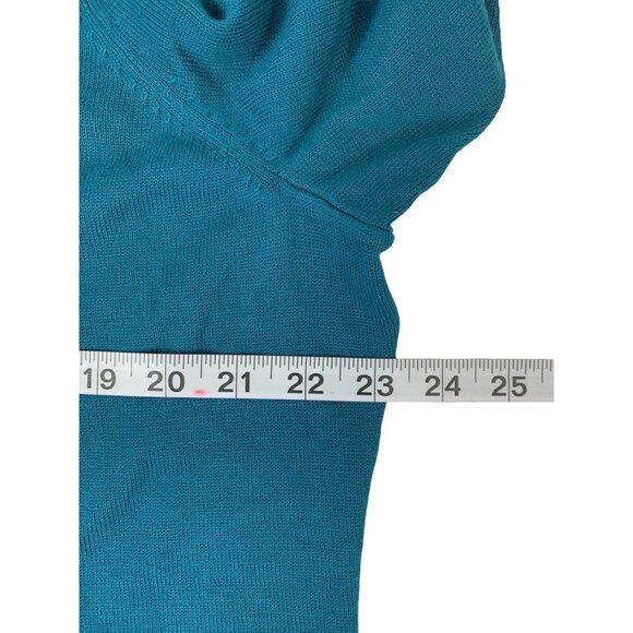 Allison Daley Women's Real Teal Plus Size Top - Picture 4 of 7